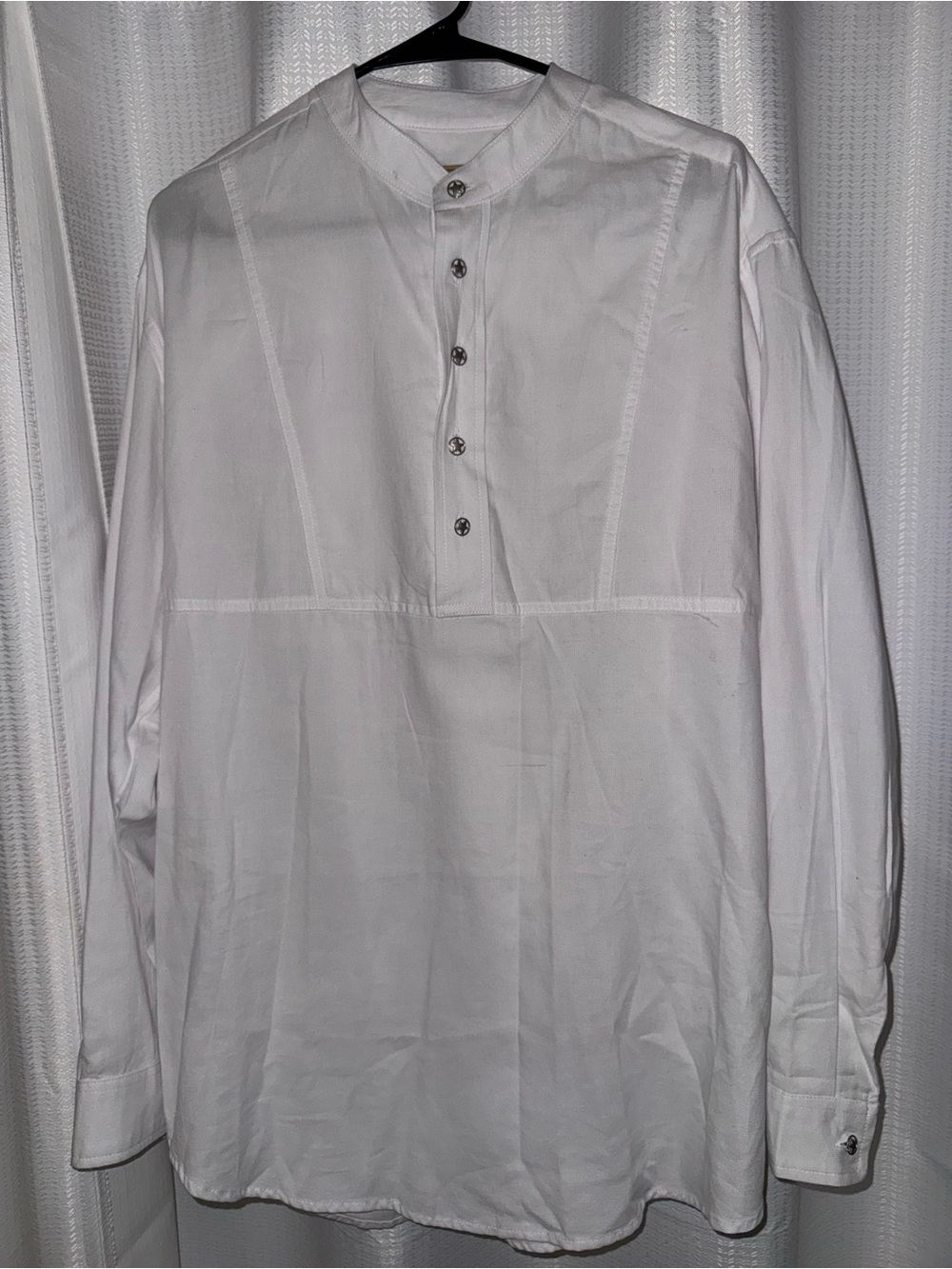 scully western shirt womens Medium White Long Sleeve Top